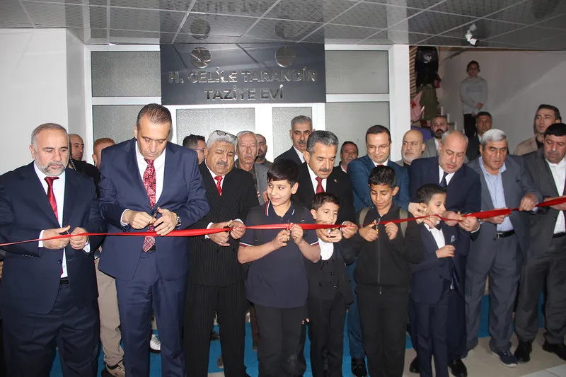 Cizreli hayırsever iş adamının desteği ile mahalleye kadın taziye evi kazandırıldı