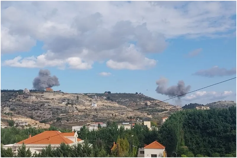 İşgal savaş uçakları güney Lübnan’a peş peşe hava saldırıları düzenledi