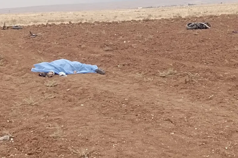 Mardin’de motosiklet kazası: Sürücü hayatını kaybetti 