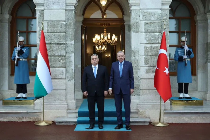 Macaristan Başbakanı Orban, Ankara’da