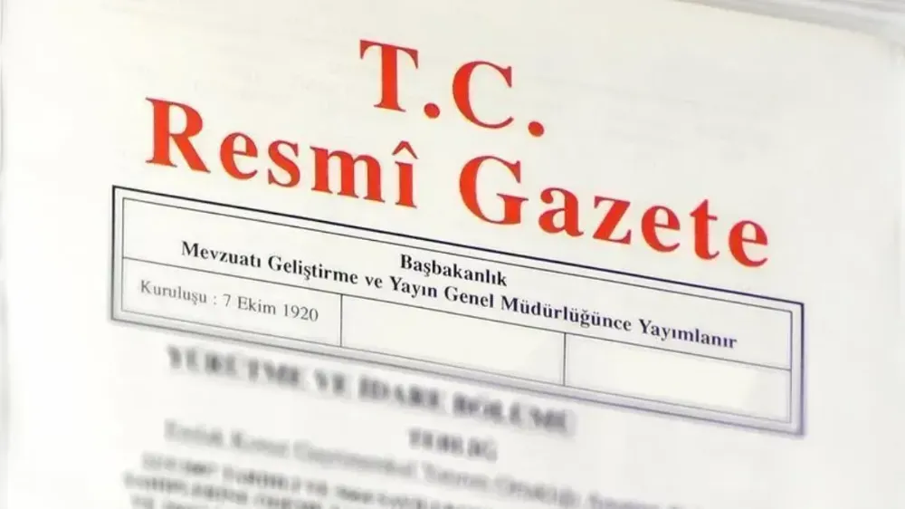 13 Mayıs 2025 Tarih  ve 32899 Sayılı Resmî Gazete