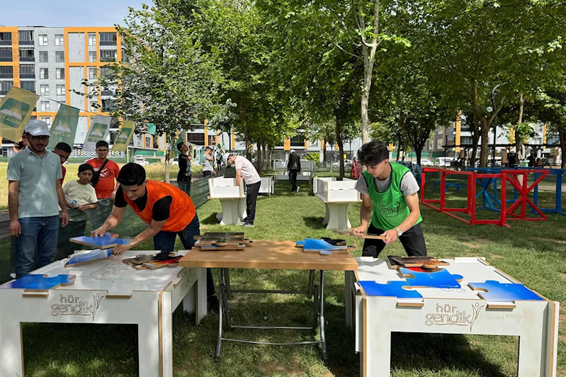 HÜDA PAR gençliği bahar etkinliklerine yoğun ilgi