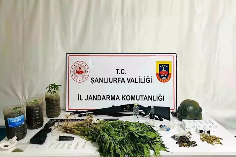 Şanlıurfa’da uyuşturucu operasyonu: 42 gözaltı