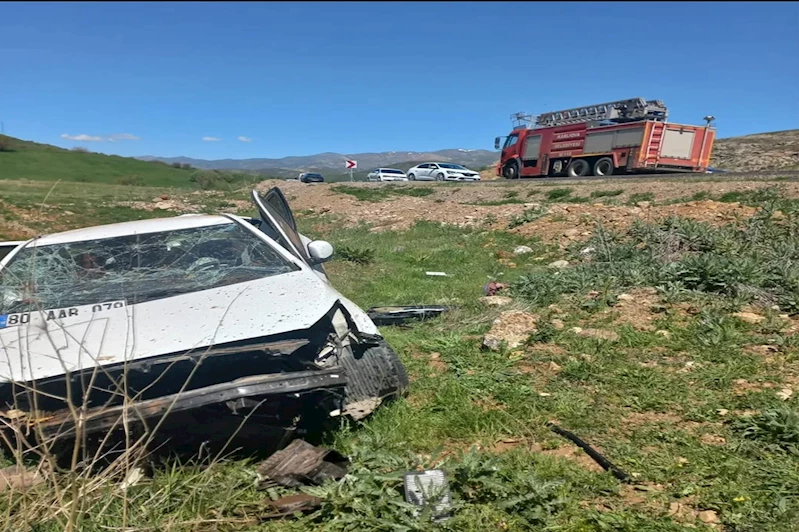 Bingöl’de kaza: 1 ölü, 2 yaralı