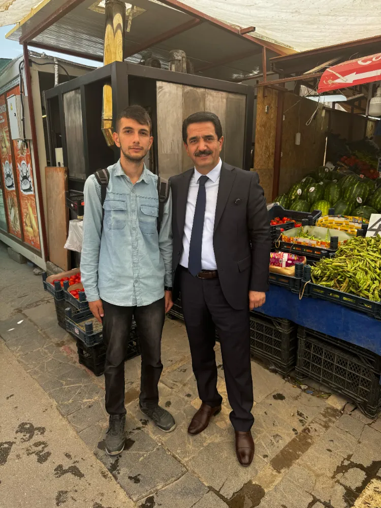 BAŞKAN TAŞKIN, AKPINAR’DA ESNAFLARLA BULUŞTU: “SADECE DİNLEMEYE DEĞİL, ÇÖZMEYE GELDİK”