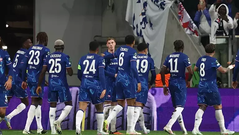 Chelsea Konferans Ligi kupasını kazanarak tarihe geçti
