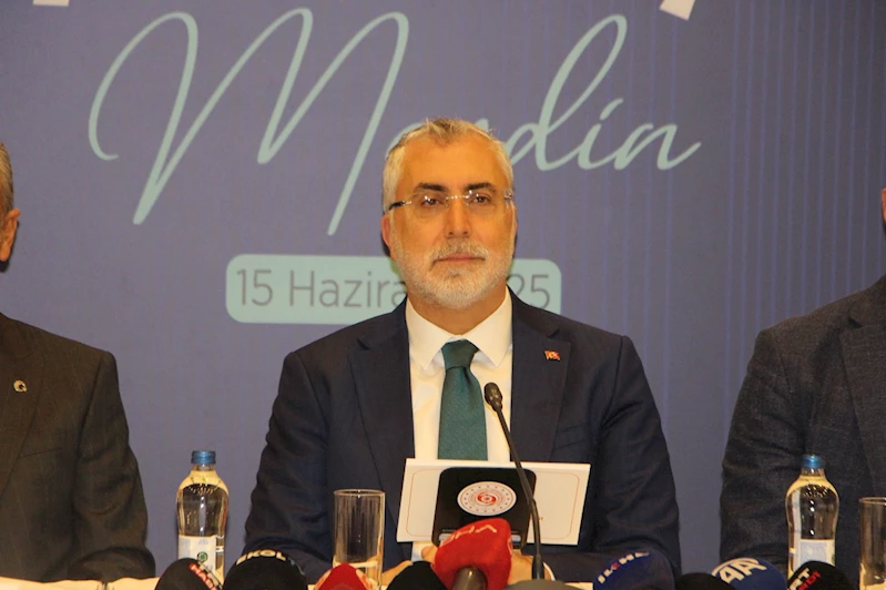 Bakan Işıkhan Mardin’de basın temsilcileriyle buluştu 