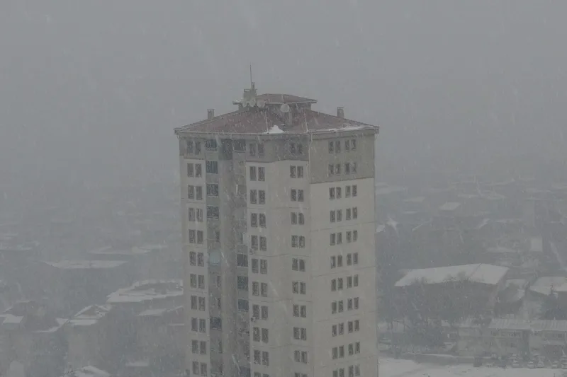 Malatya'da kar yağışı bir aydır aralıklarla devam ediyor