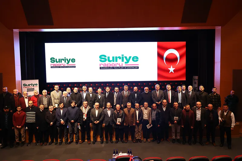 STK'ların ortak çalışmasıyla hazırlanan "Suriye Raporu" kamuoyu ile paylaşıldı