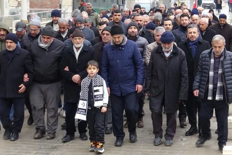 Malatya'da "Dünya Esirler ile Dayanışma Günü" yürüyüşü