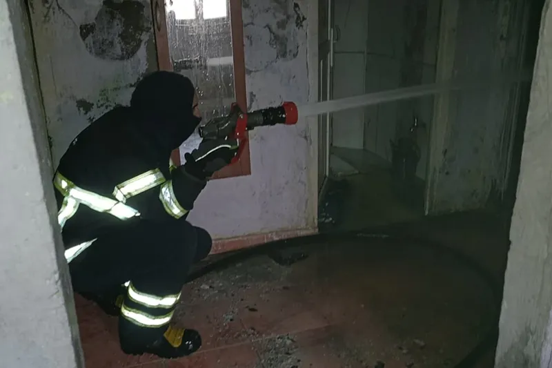 İtfaiyenin zamanında müdahalesi olası facianın önüne geçti