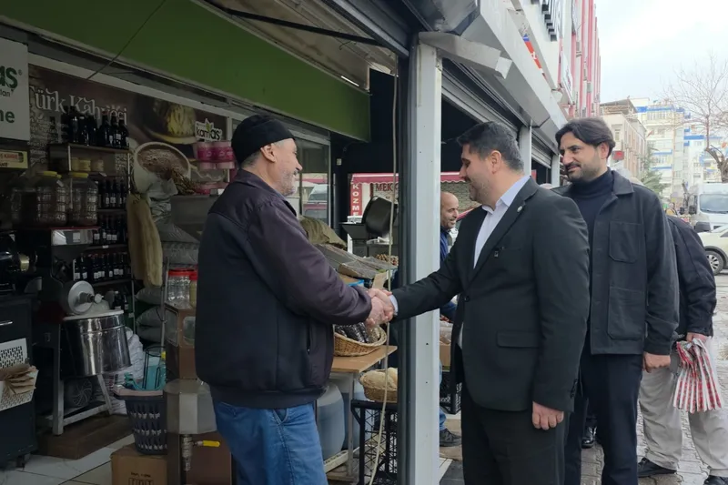 HÜDA PAR Antalya İl Başkanlığından esnafa "Beraat" ziyareti