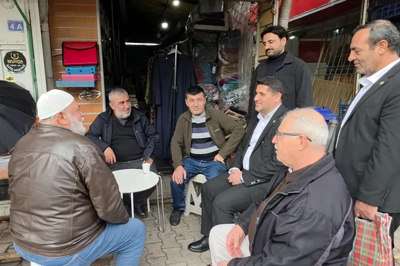 HÜDA PAR Antalya İl Başkanlığından esnafa "Beraat" ziyareti