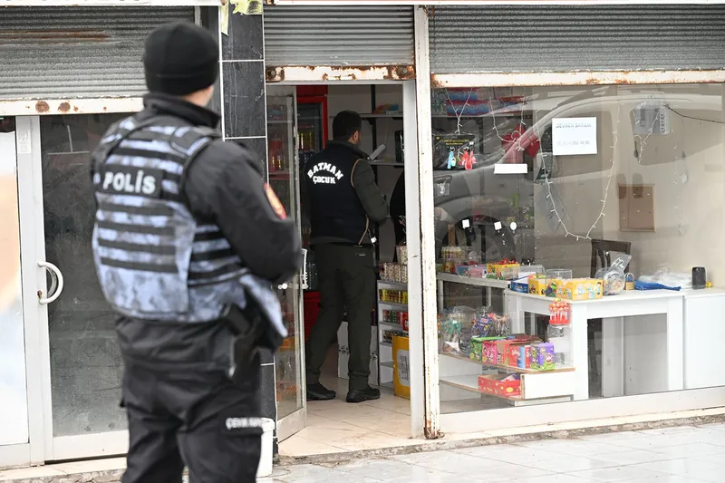 Batman'da okul çevrelerinde denetim yapıldı