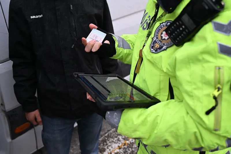 Batman'da servis araçlarına denetim yapıldı