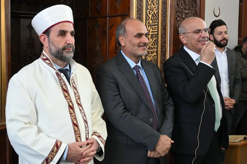 Malatya'da Ramazan şenliğinde cami çocukların neşesiyle doldu