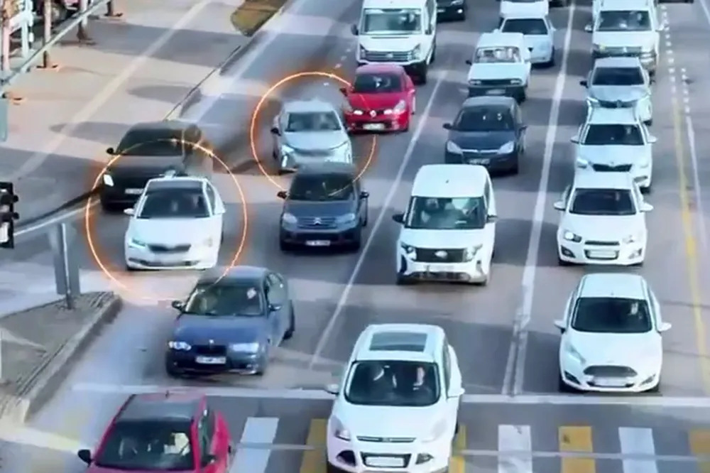 Gaziantep’te yüzlerce araç sürücüsüne ceza 