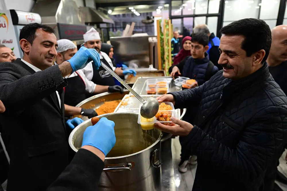 Belediye Başkanı Taşkın: Ramazanın bereketini hemşehrilerimizle paylaşıyoruz