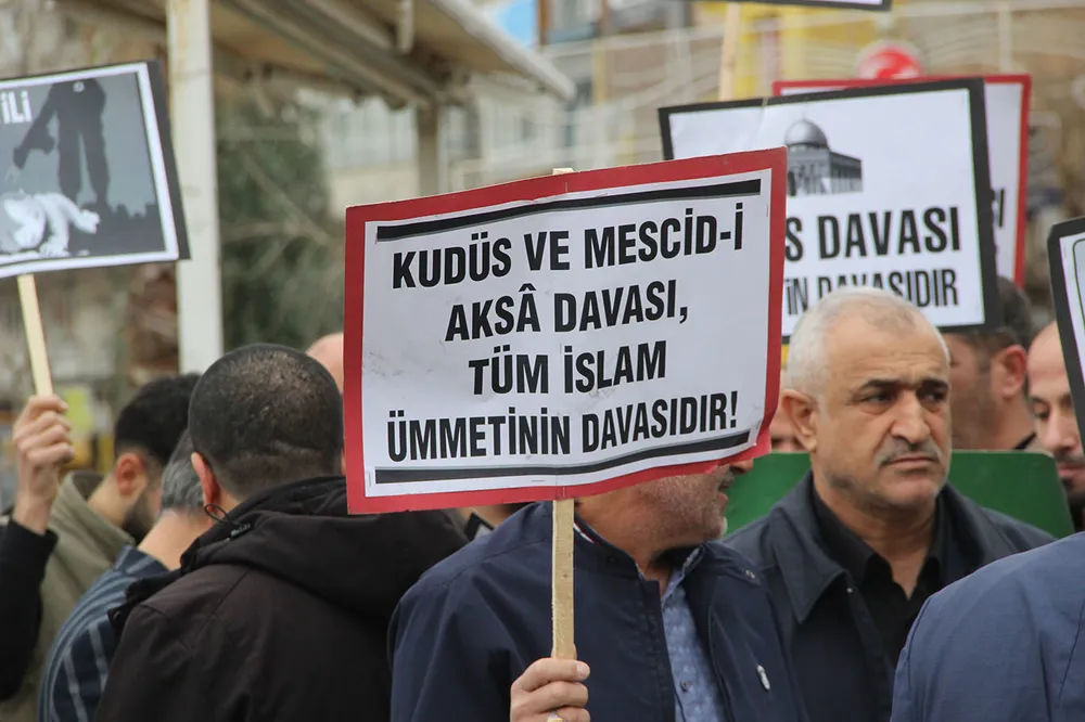 "Kudüs ve Aksa özgürleşmeden  bölgeye ve dünyaya huzur gelmeyecektir"