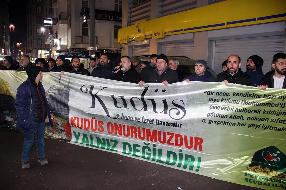 Ağrı’dan "siyonist yayılmacılık küresel barışı tehdit ediyor" uyarısı