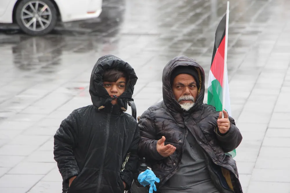 Mardin'de "Dünya Kudüs Günü" münasebetiyle basın açıklaması düzenlendi