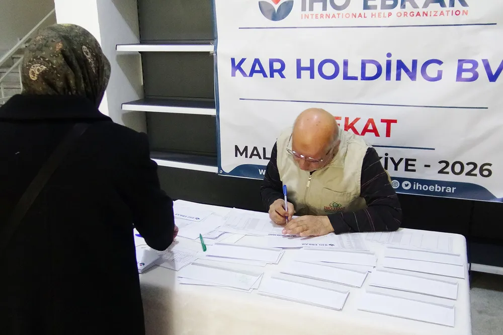 IHO EBRAR'dan Malatya'da ihtiyaç sahiplerine destek