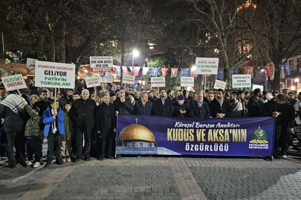 Bursa'da Kudüs’ün özgürlüğü için birlik çağrısı