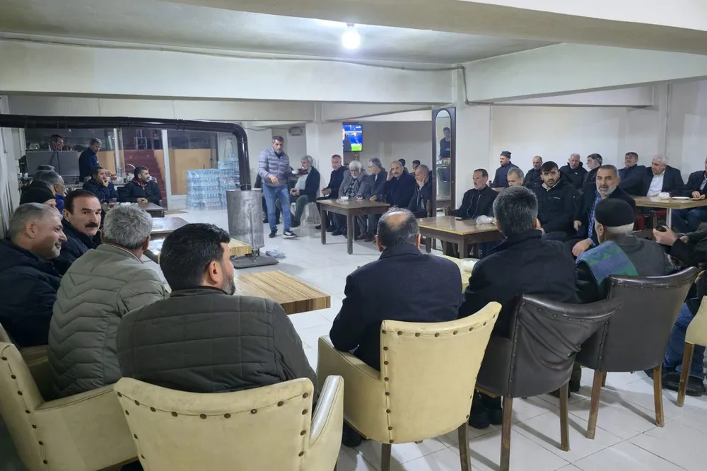 HÜDA PAR heyetinden Bingöl'deki TOKİ sakinlerine iftar ziyareti