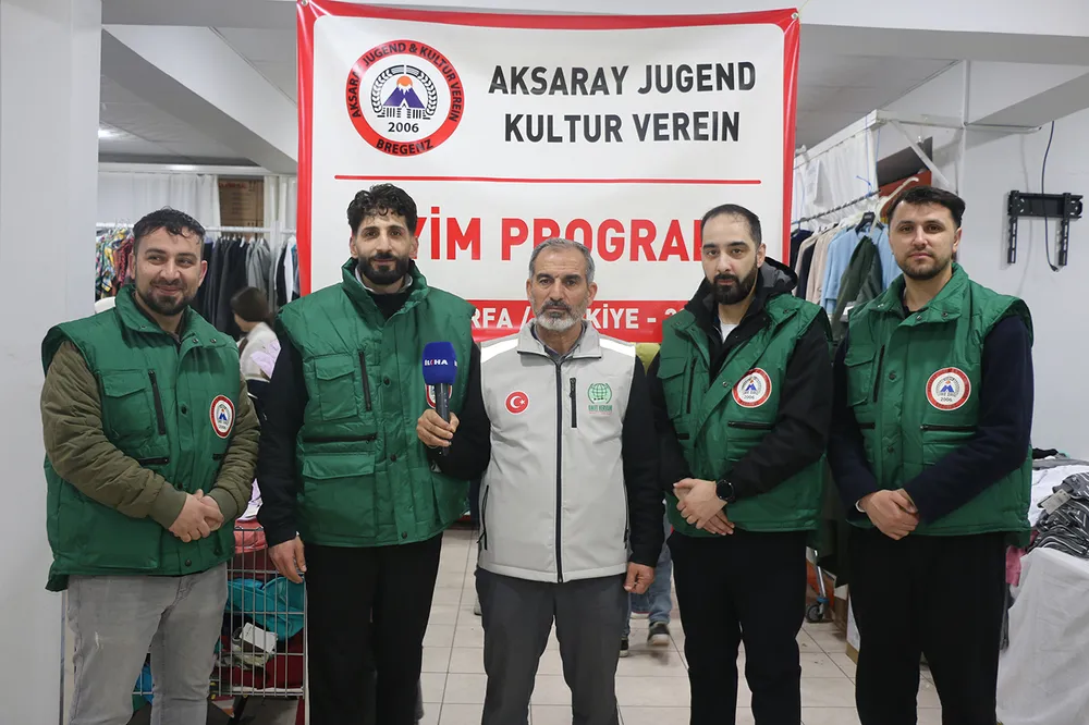 Avusturya’dan gelen bağışlarla ihtiyaç sahiplerine yardım