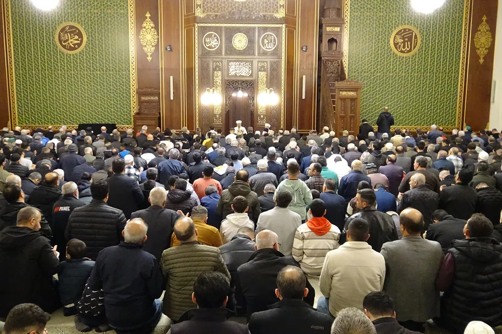 Kadir Gecesi'nde Malatya'da camiler doldu taştı