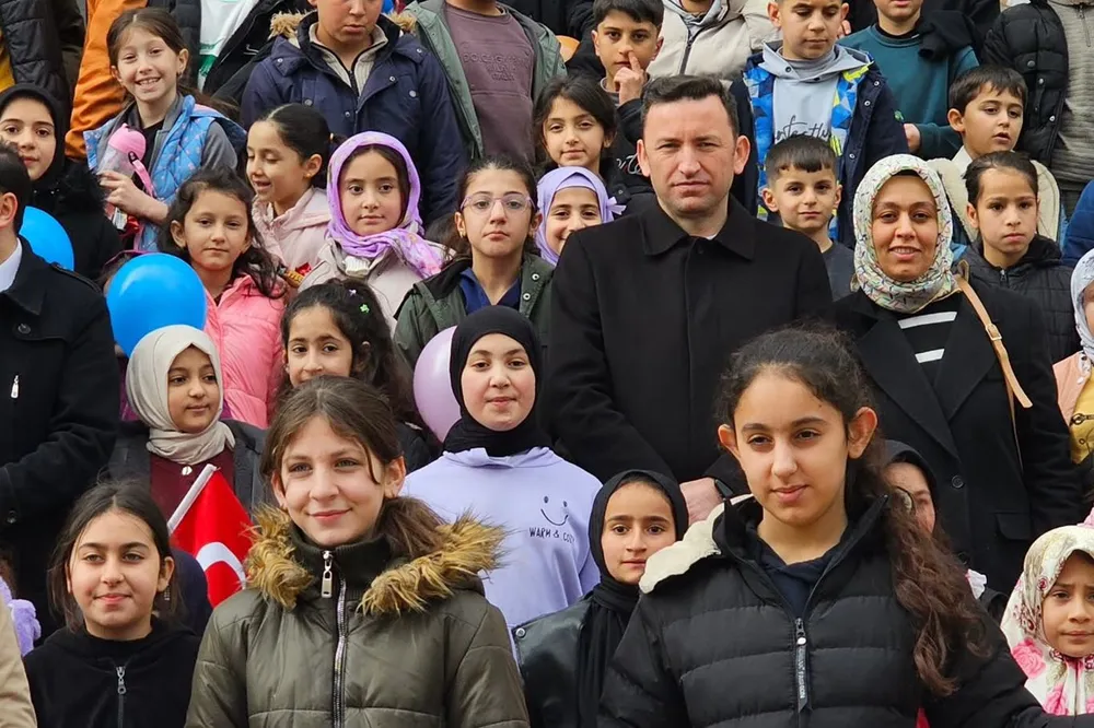 Pervari’de çocuklardan renkli Ramazan veda etkinliği