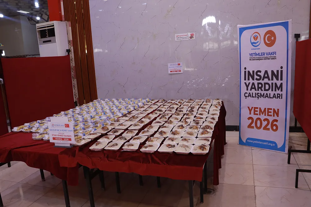 Yetimler Vakfı’ndan Kadir Gecesi’nde Yemen’e iftarlık desteği