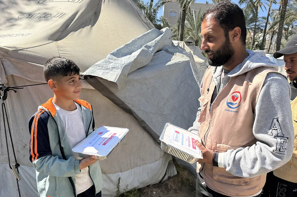 Yetimler Vakfı Kadir Gecesi'nde de Gazze'yi unutmadı