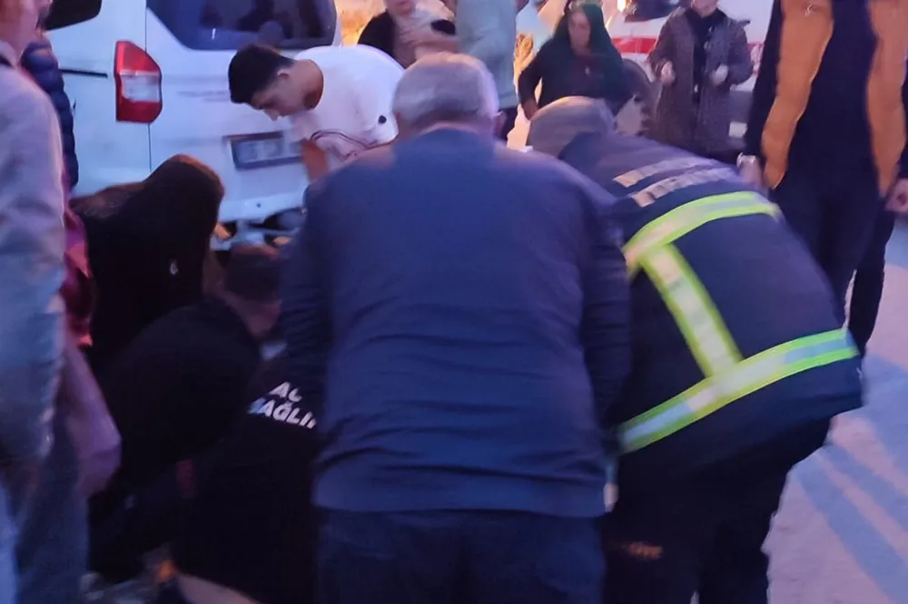 Mardin’de trafik kazası: Motosiklet sürücüsü ağır yaralandı