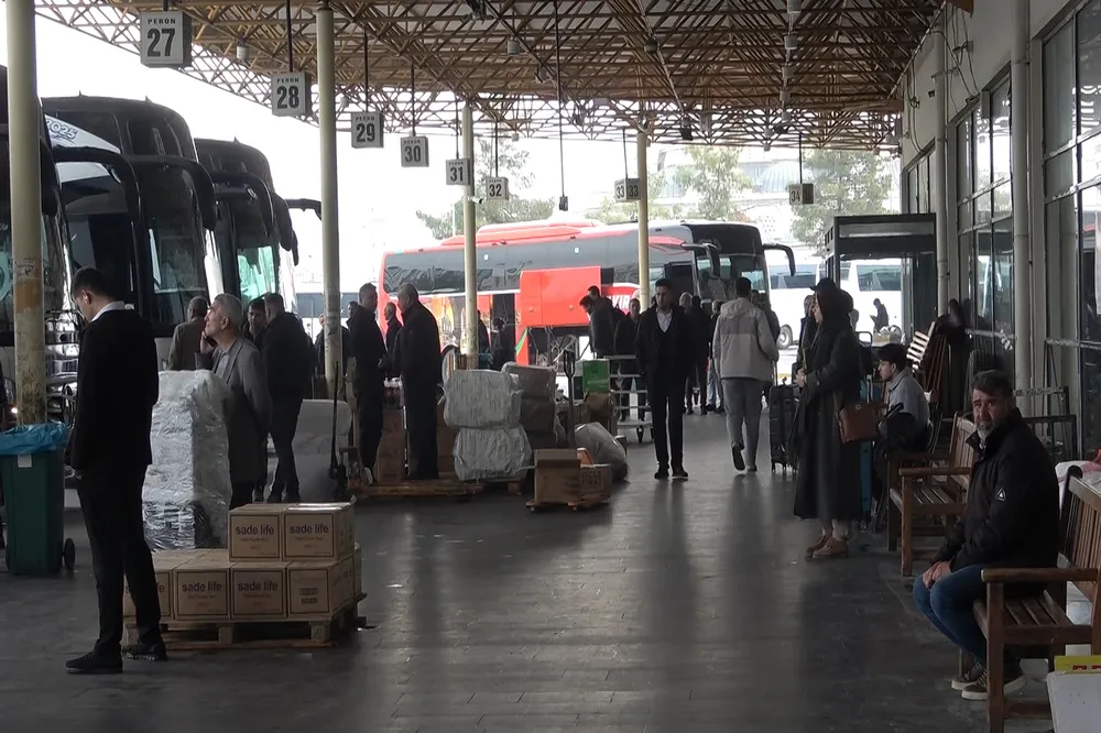 Bayram öncesi otogarda beklenen yoğunluk oluşmadı