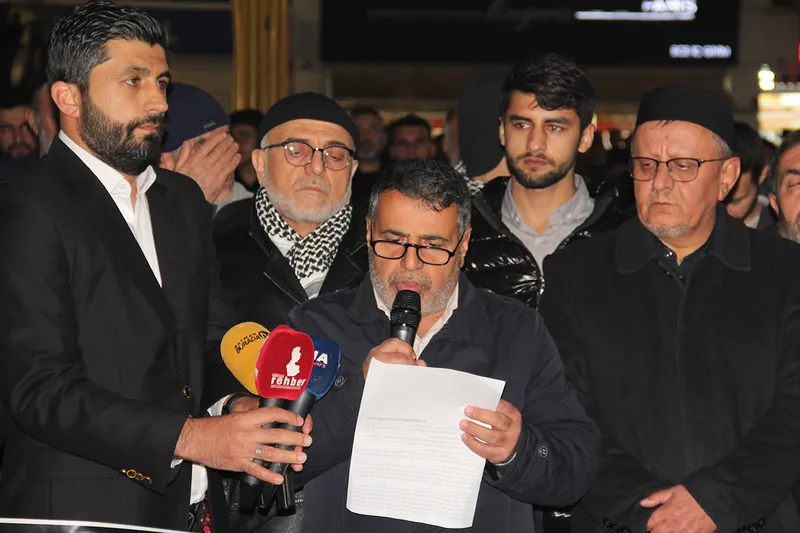 Batman'da binlerce kişi İran'a yönelik saldırıları protesto etti