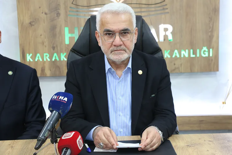 HÜDA PAR Genel Başkanı Yapıcıoğlu: Dünya derin bir ahlaki kriz yaşıyor