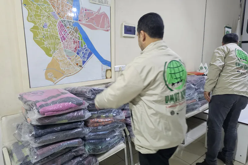 Cizre'den Suriye'ye insani yardım gönderildi