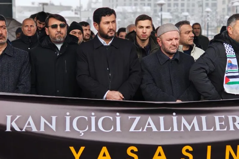 Muş'ta İslam coğrafyasına yönelik saldırılara tepki: Bu saldırılar karşı çıkılmadıkça devam edecektir